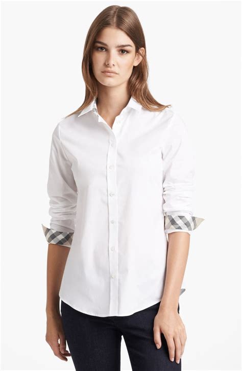 burberry top women|burberry women's shirt nordstrom.